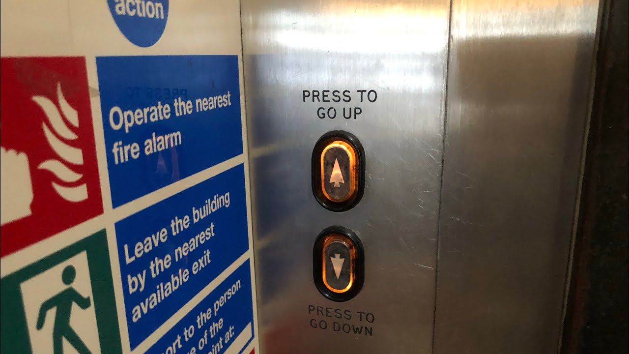 Modernised Old Express Lift at the SunCliff Hotel in Bournemouth
