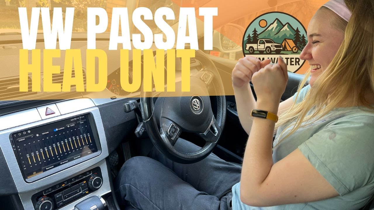 My Daughter Installed a New Head Unit in a VW Passat | Easy DIY Install
