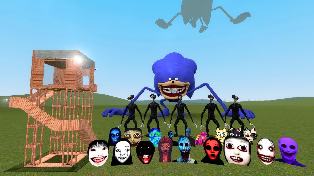 GMod Flatgrass Sandbox 🎮 | Long Video Gameplay GameX HD