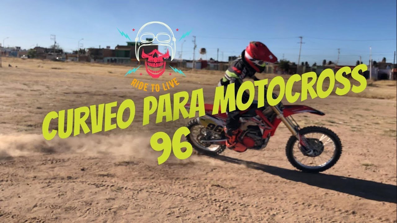 Como tomar curvas en moto cross-enduro (posicion del cuerpo)