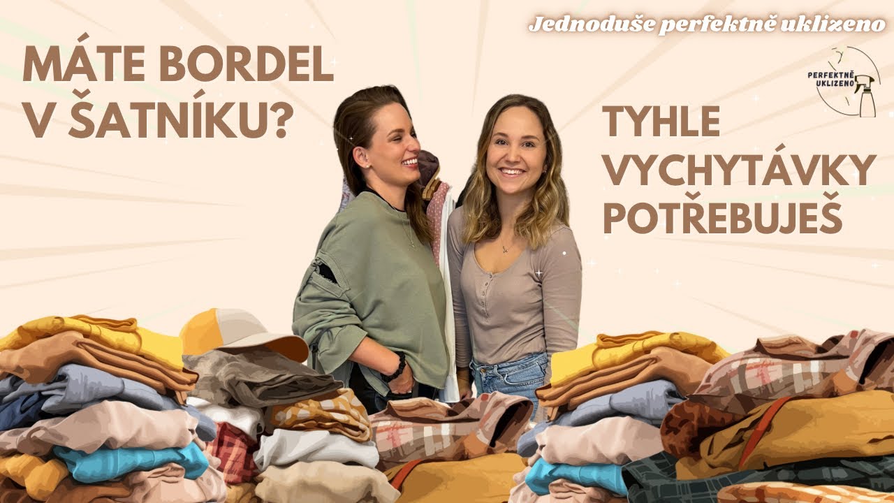 Jak na snadné třídění a organizaci šatníku