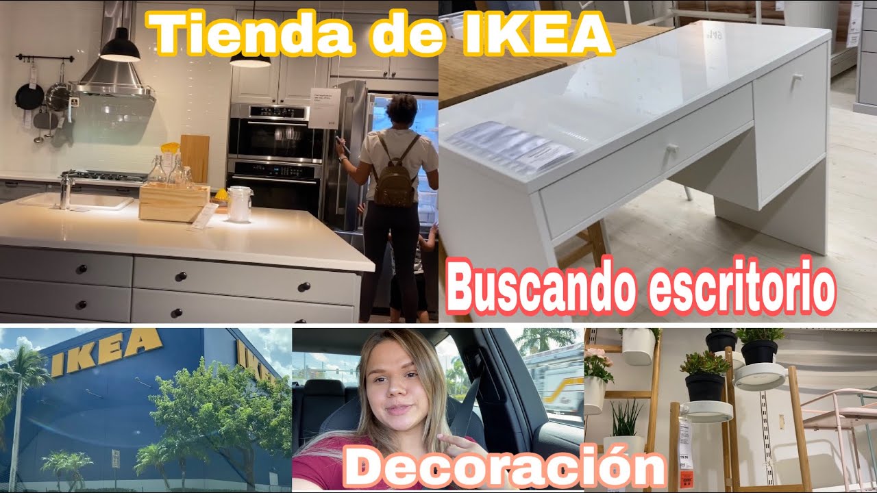 Acompáñame a la tienda de ikea tour 😃buscando escritorio ✍️IKEA 2020
