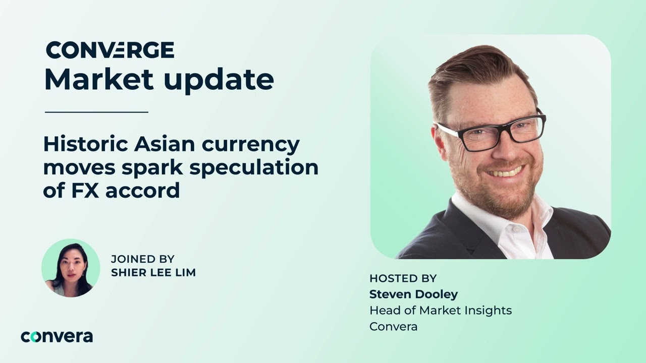 Historic Asian currency moves spark speculation of FX accord | Converge Podcast