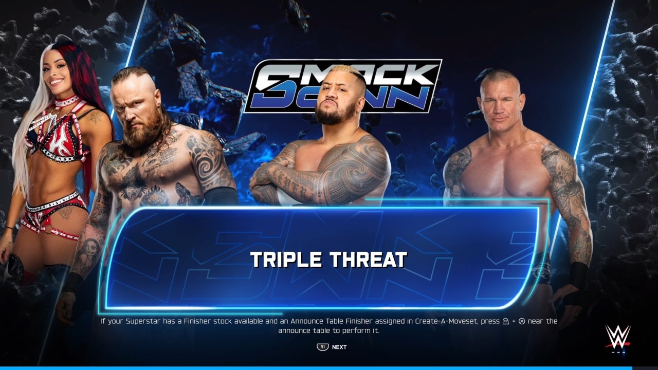 Smackdown 2026-02-06 : Solo Sikoa vs. Aleister Black vs. Randy Orton