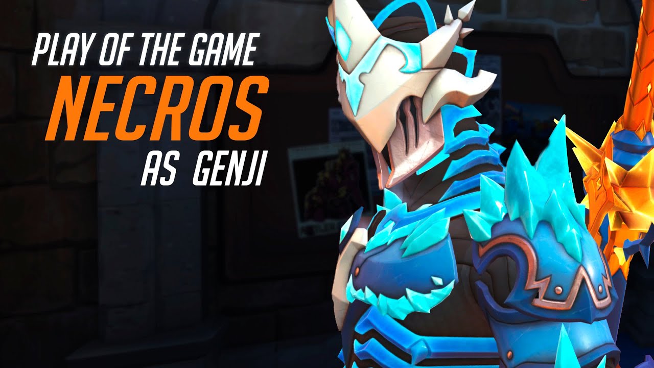 NECROS BEST GENJI ONE TRICK - POTG! [ OVERWATCH 2 SEASON 6 TOP 500 ]