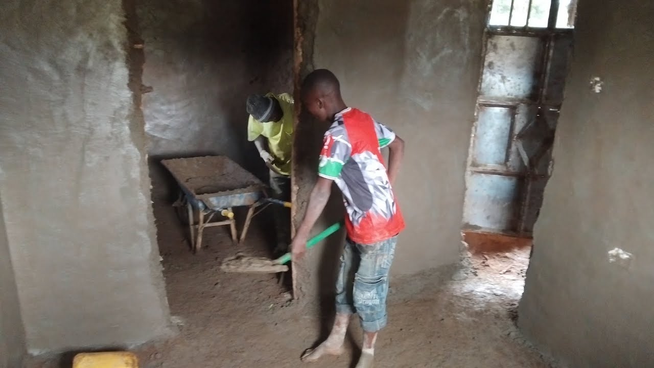 PLASTERING BEGINS! DAY 1 UPDATE 