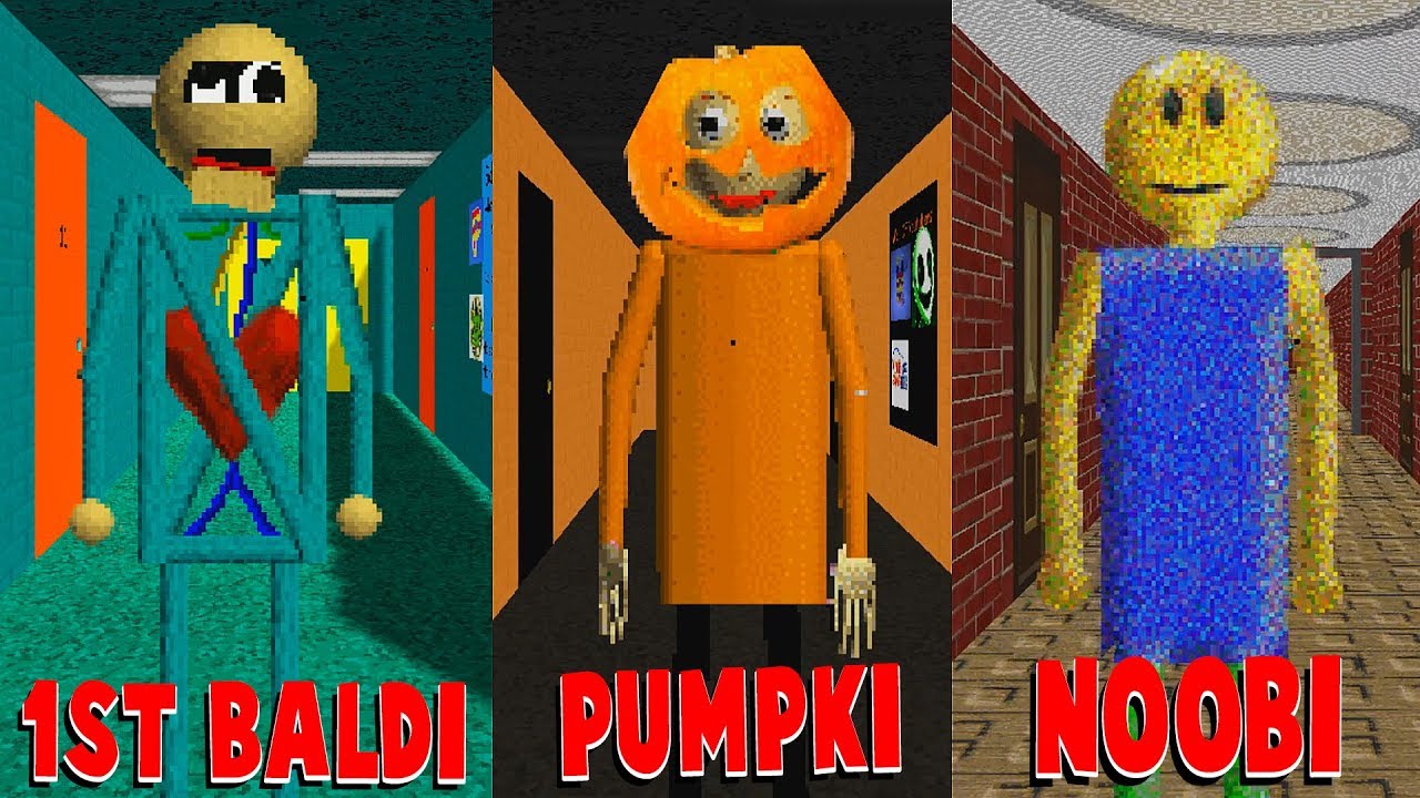 3 ENGSTE BALDI SPELLETJES!