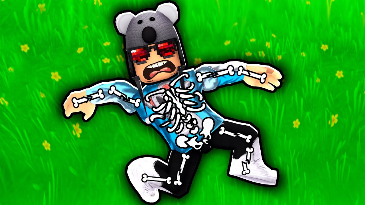 I BROKE ALL MY BONES IN ROBLOX!