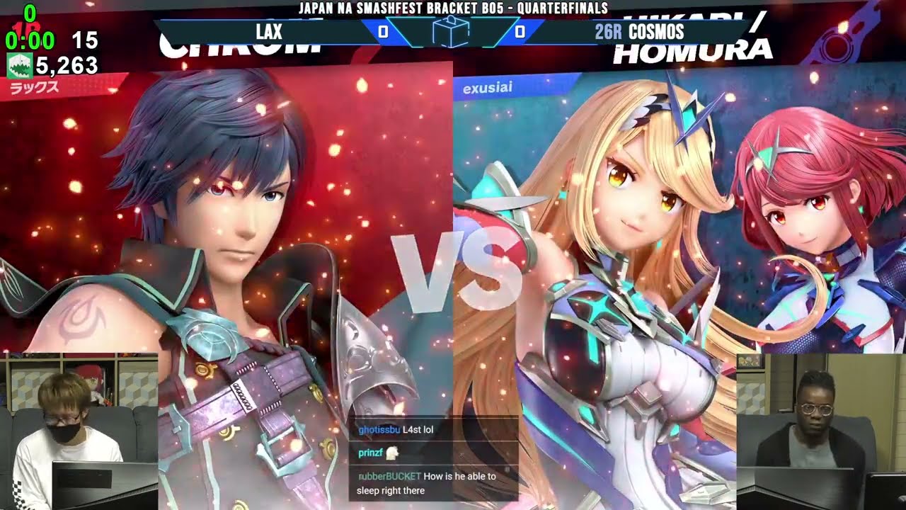 Cosmos (Aegis) vs LAX (Chrom) | ラックス(クロム) VS Cosmos (ホムラ,ヒカリ) - Japan Smashfest | 02 May '23