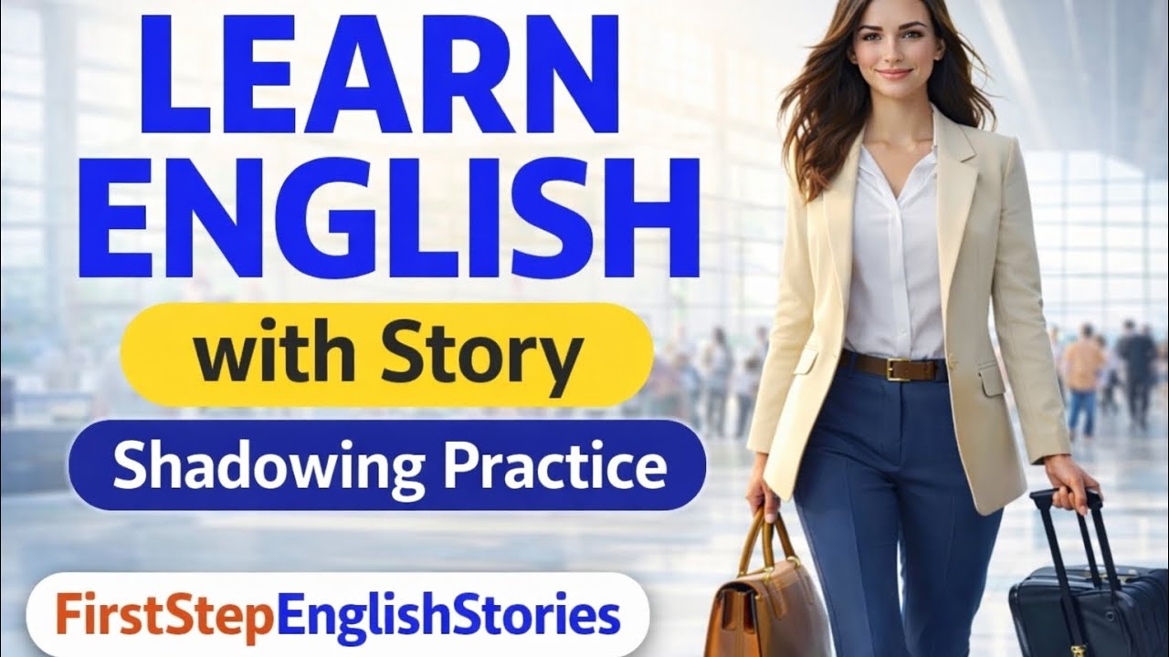 Speak English Fluently with This Love Story | Shadowing Method | English Practice