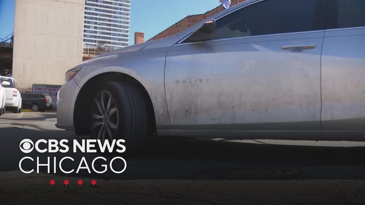Dusty rain? Overnight showers leave residue from Plains wildfires on Chicago cars