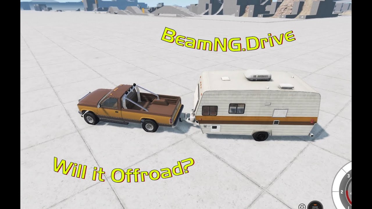 BeamNG.drive | Will it Offroad? | 1080P | 60fps