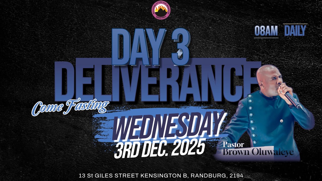 MFM RANDBURG DELIVERANCE SERVICE - DAY 3 (03 DECEMBER 2025)