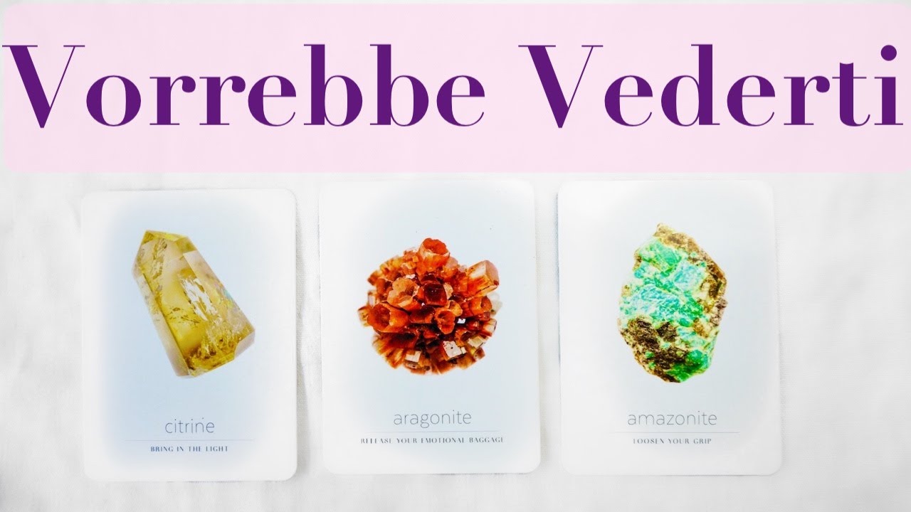 COSA VORREBBE DIRTI? CHI VORREBBE VEDERTI? TAROCCHI INTERATTIVI