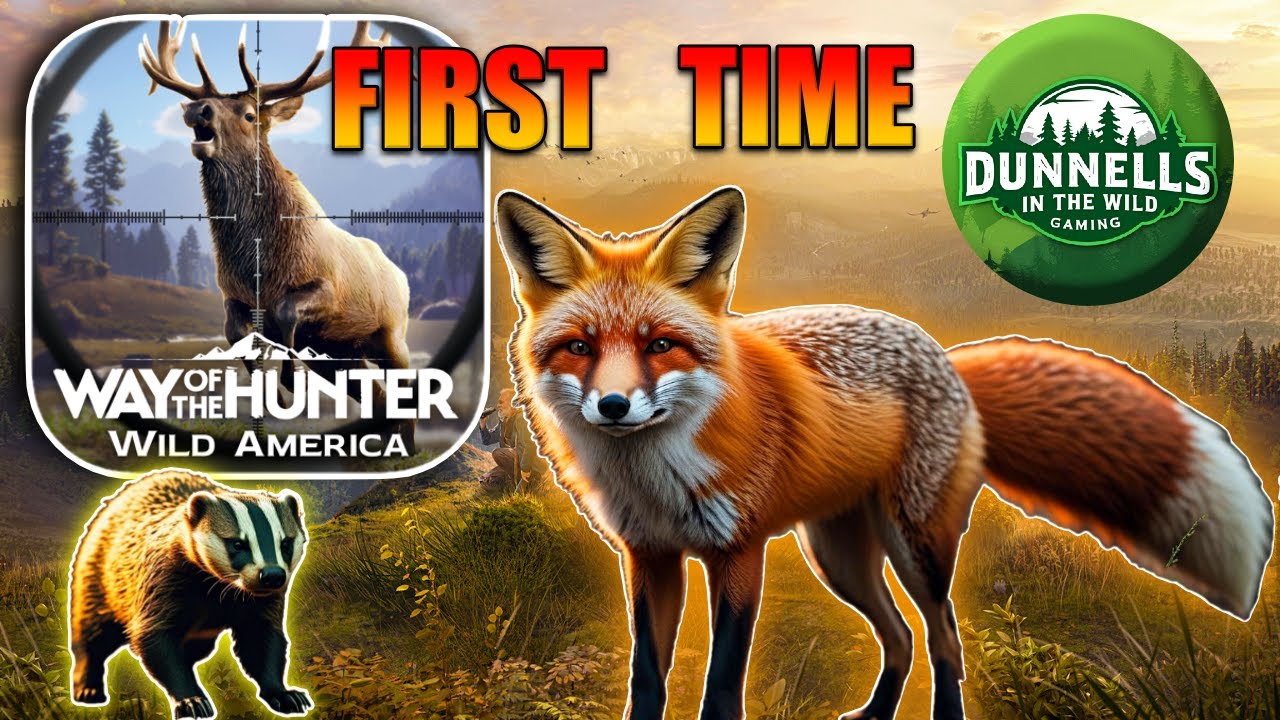 Моя первая охота в Way of the Hunter: Wild America Mobile! (Безумный геймплей!)