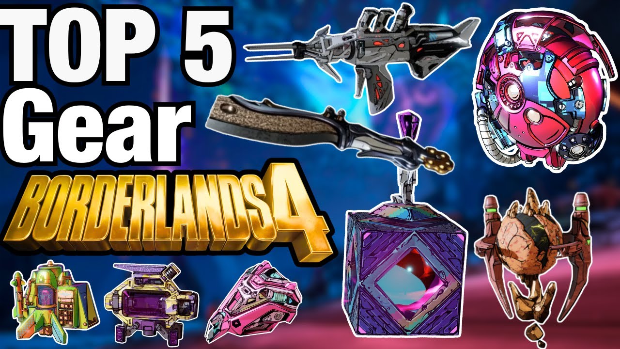 TOP 5 BEST EQUIPMENT in Borderlands 4