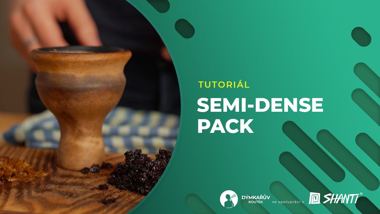 Dýmkařův koutek: Jak nabít korunku #2 – Semi-dense pack