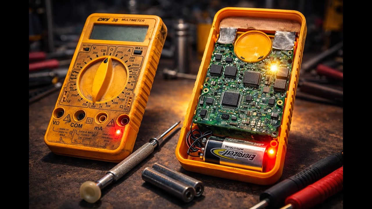 Multimeter CHY 38 upgrate