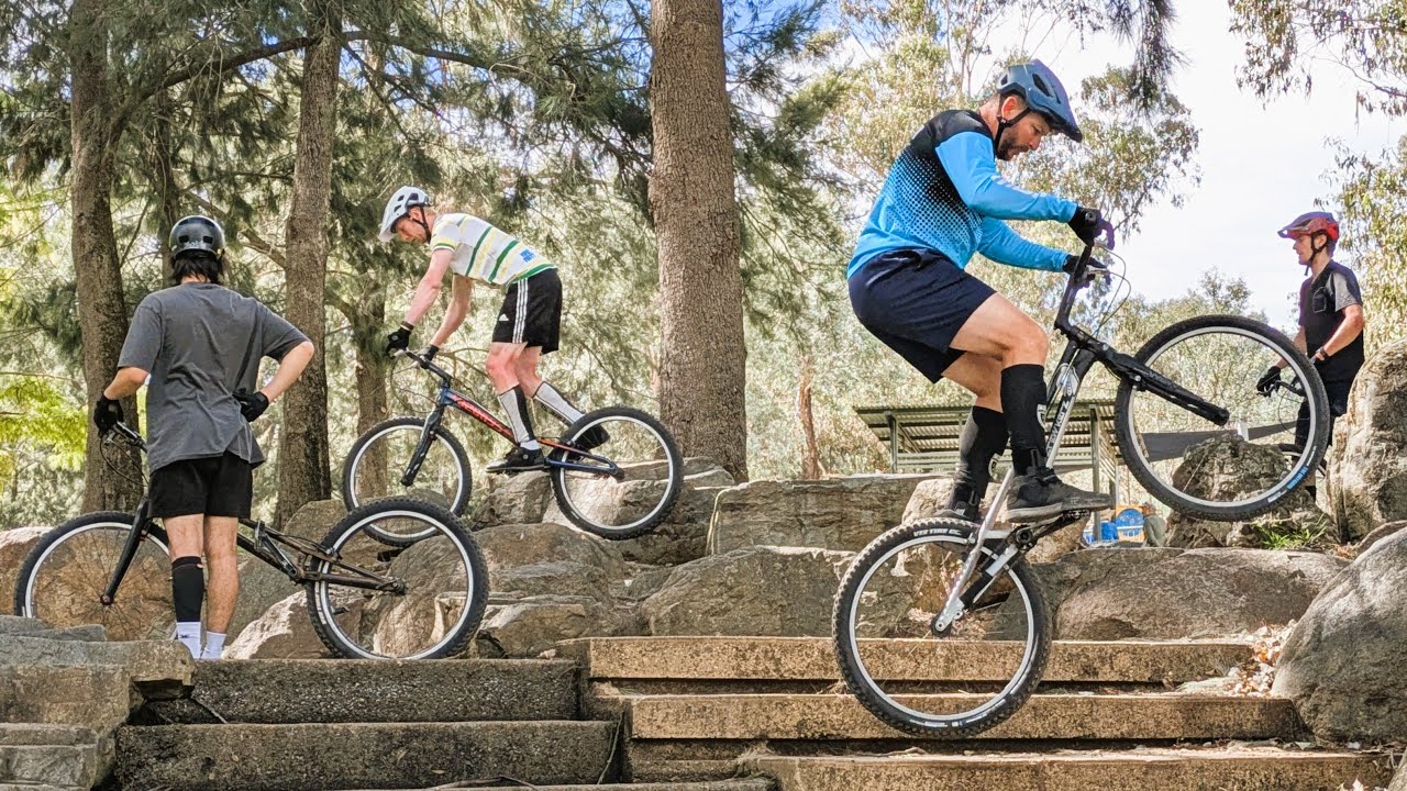 Bike Trials Aus: The morning after party