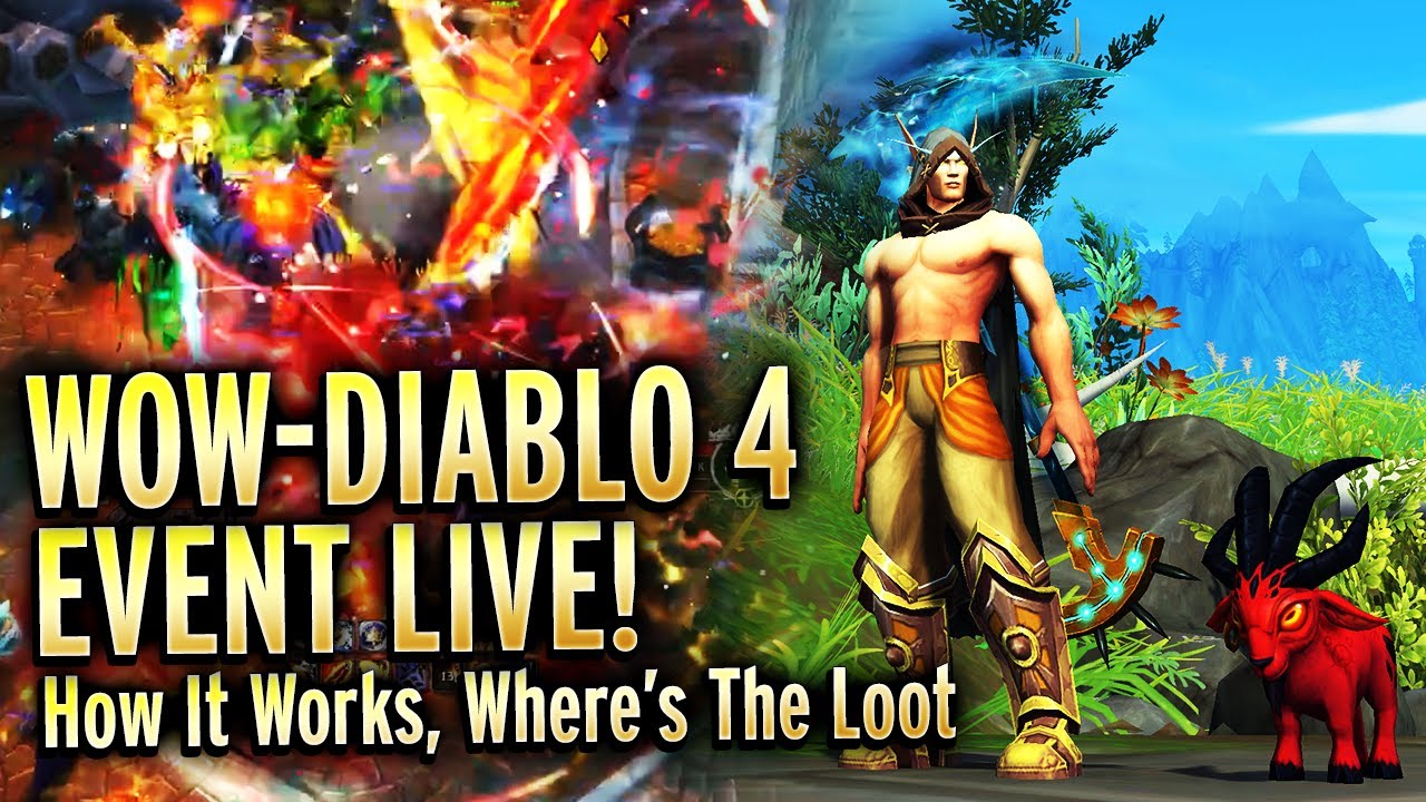 How The Greedy Emissary Event Works - WoW/Diablo 4 Crossover Event
