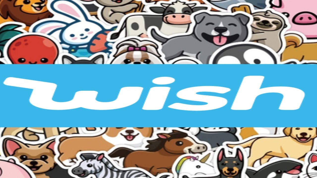 WISH.COM HAUL | 50 SMALL CUTE ANIMAL STICKERS | LUGGAGE AND GRAFFITI STICKERS