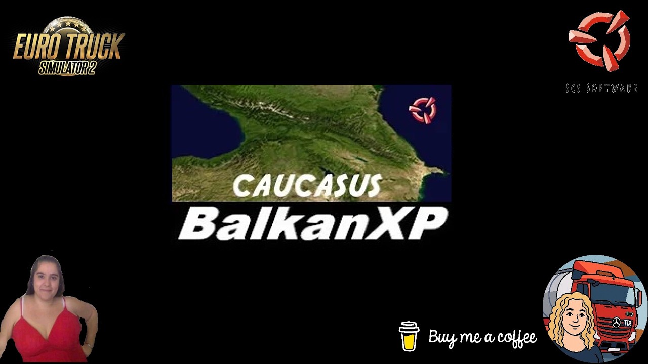 Euro Truck Simulator 2 (1.58) BXP SCS Caucasus 158.0  by Balkan XP [1.58] First Look + DLC's & Mods