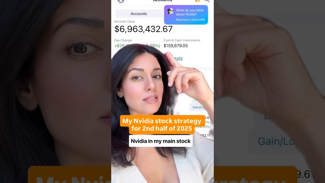 My Nvidia stock strategy for rest of 2025 (in my almost $7 million portfolio)