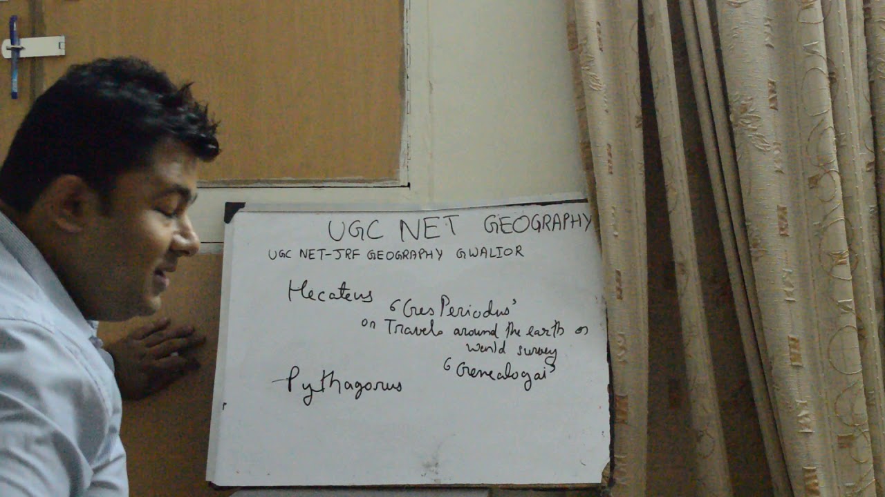 GEOGRAPHICAL THOUGHT :  ANCIENT Lecture 1 part 1