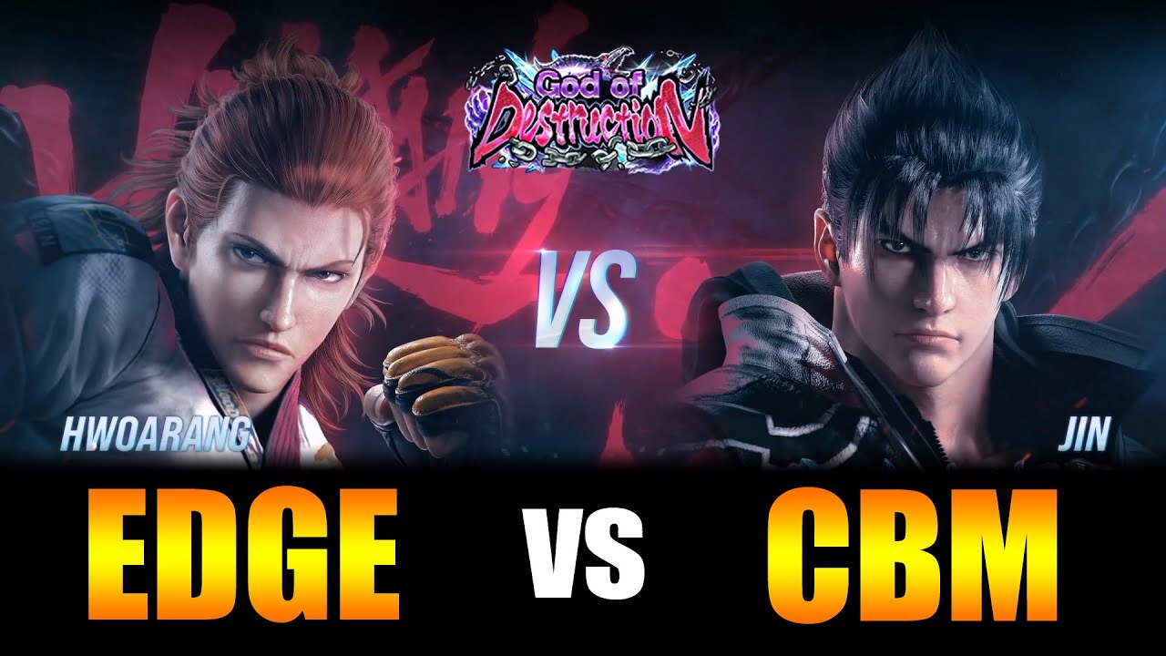 CBM (Jin) vs EDGE (Hwoarang, Shaheen) (TEKKEN 8 - 체베망 vs 엣지)