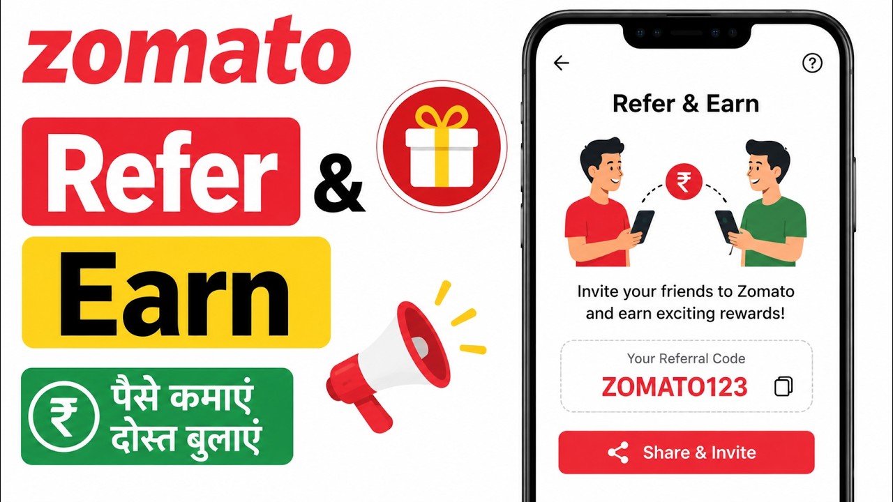 Zomato Refer And Earn