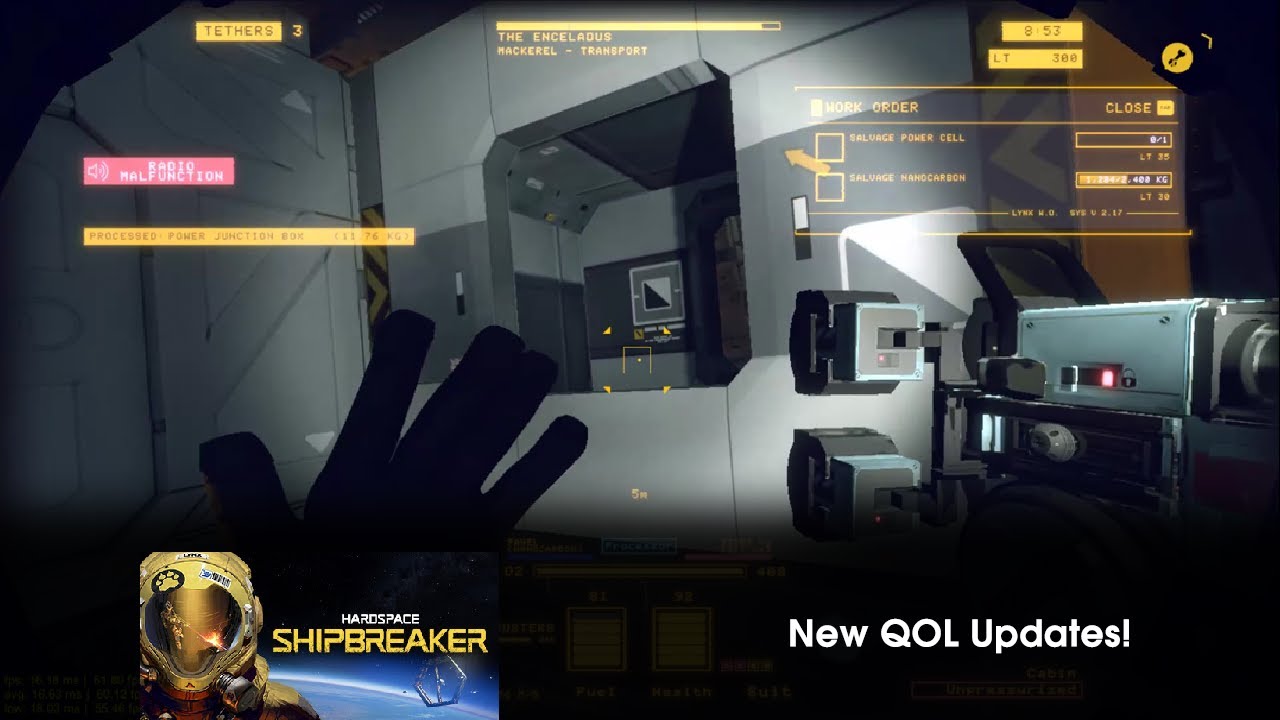Hardspace: Shipbreaker (PC): New QOL Updates!