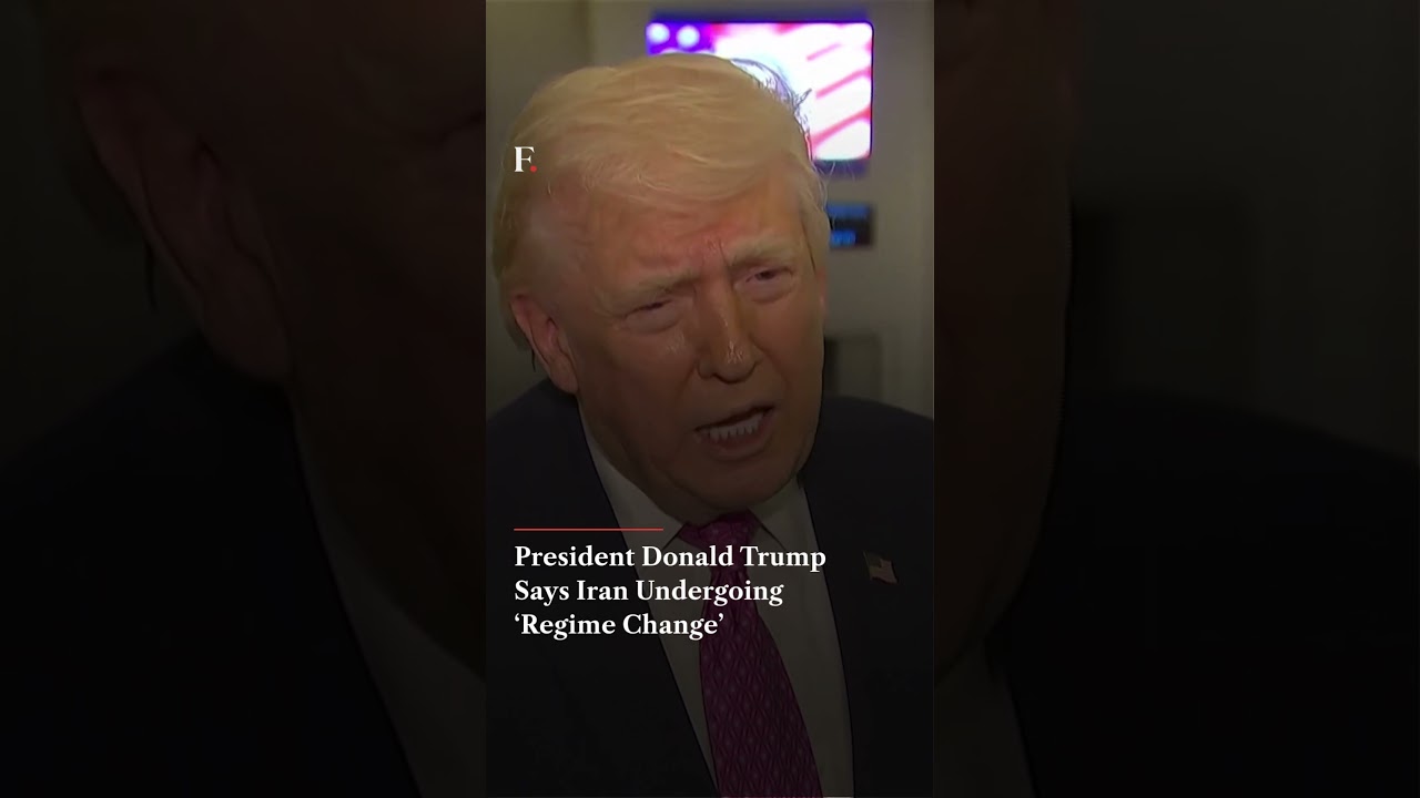 Президент Дональд Трамп заявляет, что в Иране происходит &laquo;смена режима&raquo; | N18G