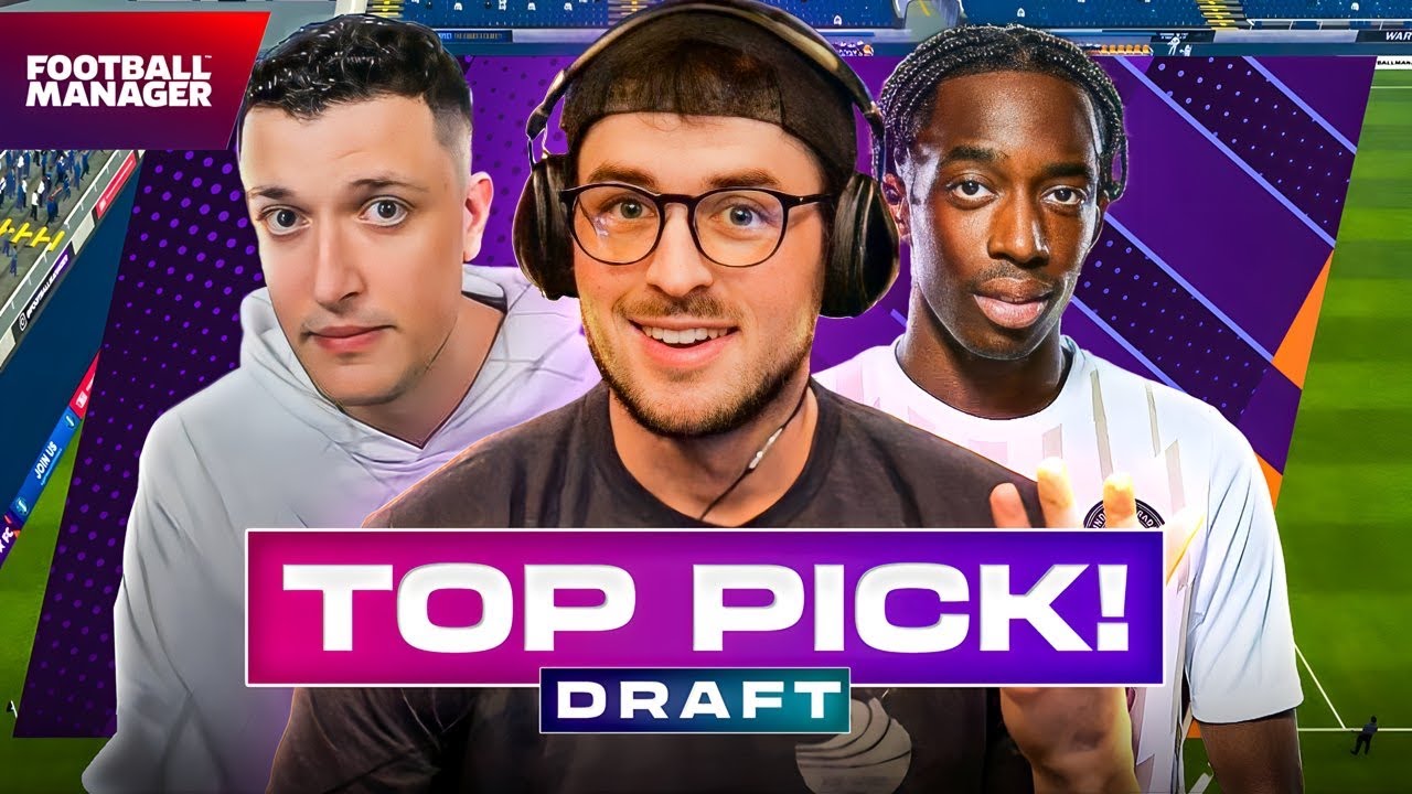 I Joined an Online Football Manager League & Drafted a CRAZY Squad 🤯