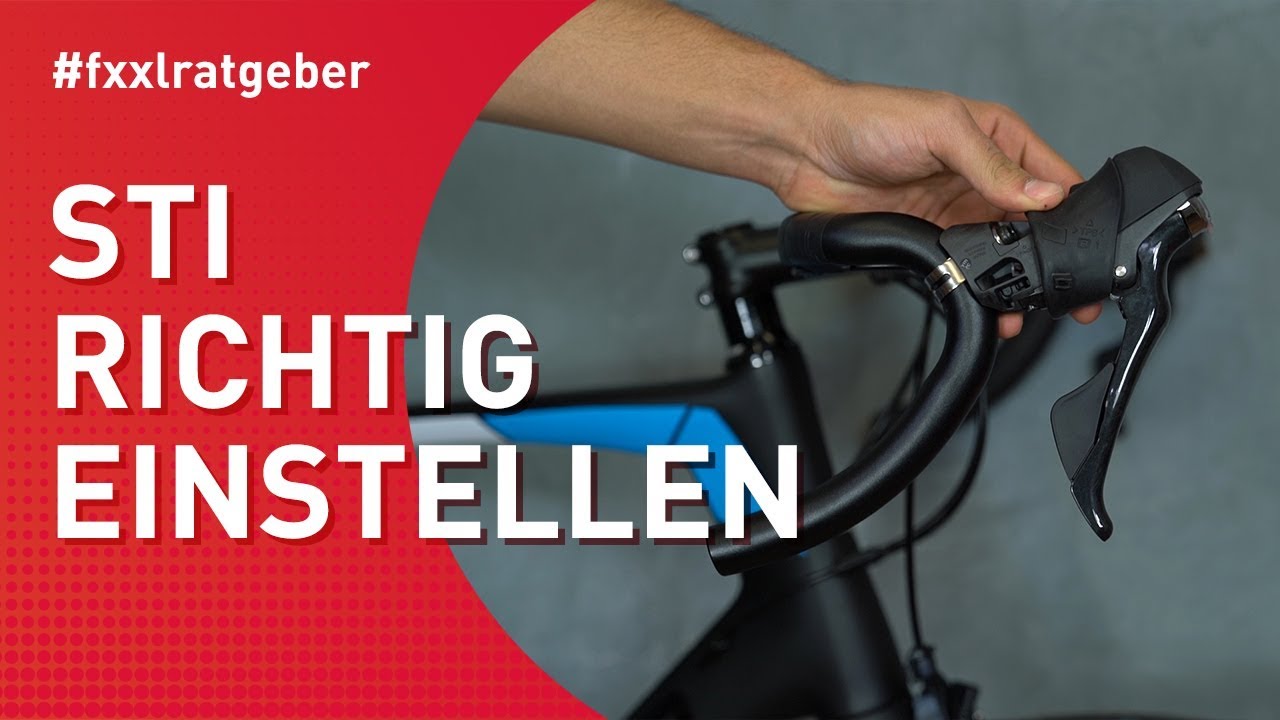 STI Einstellen am Rennrad