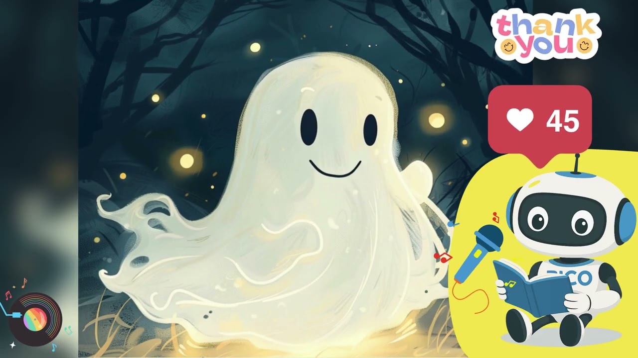 🌟👻 Twirl the Ghost Who Couldn’t Sit Still | Read-Aloud Story for Kids