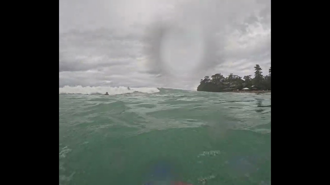13th March, 2026 #gopro #avoca  #beach #bodyboard  #2026 #surf #waves #raw #pov #noedit