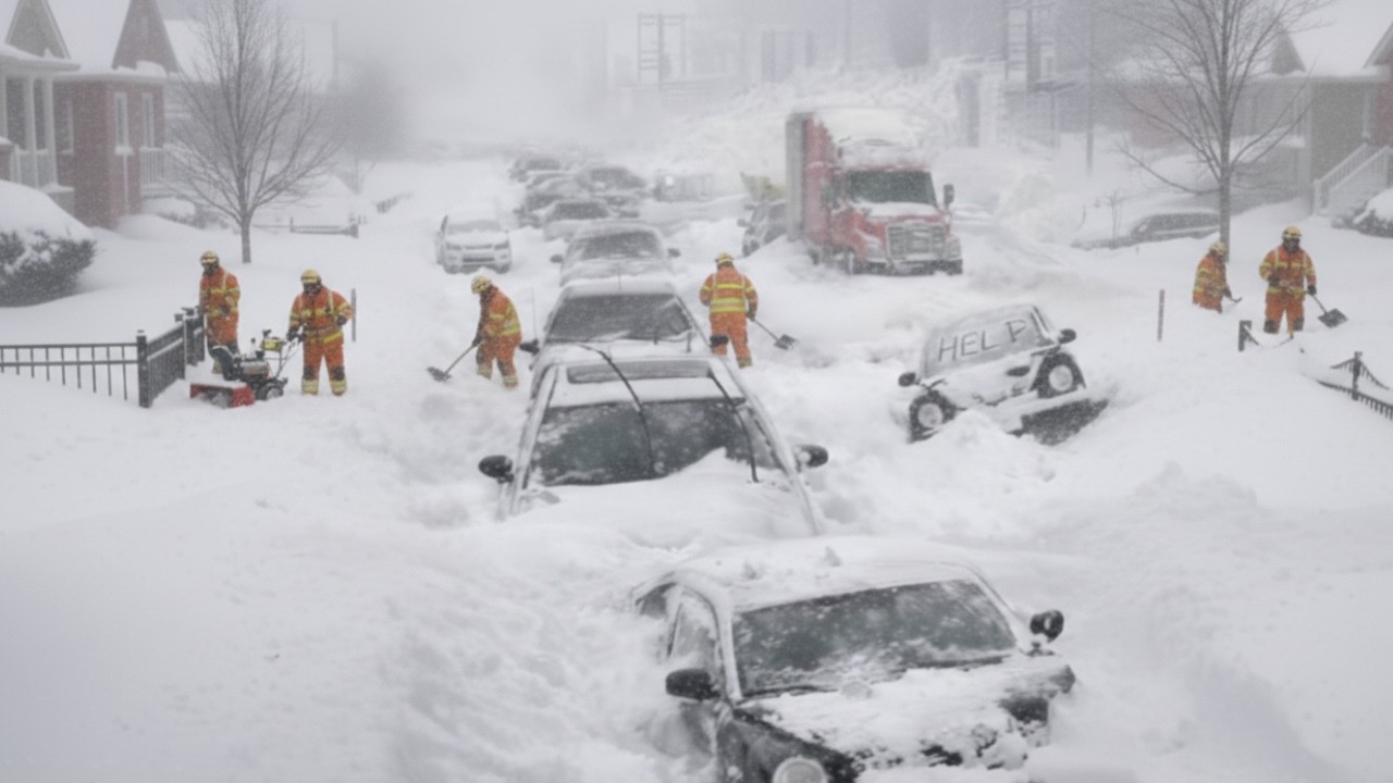 Chaos in Canada Today: Snowstorm Buries Homes and Cars in Newfoundland & Mount Pearl!