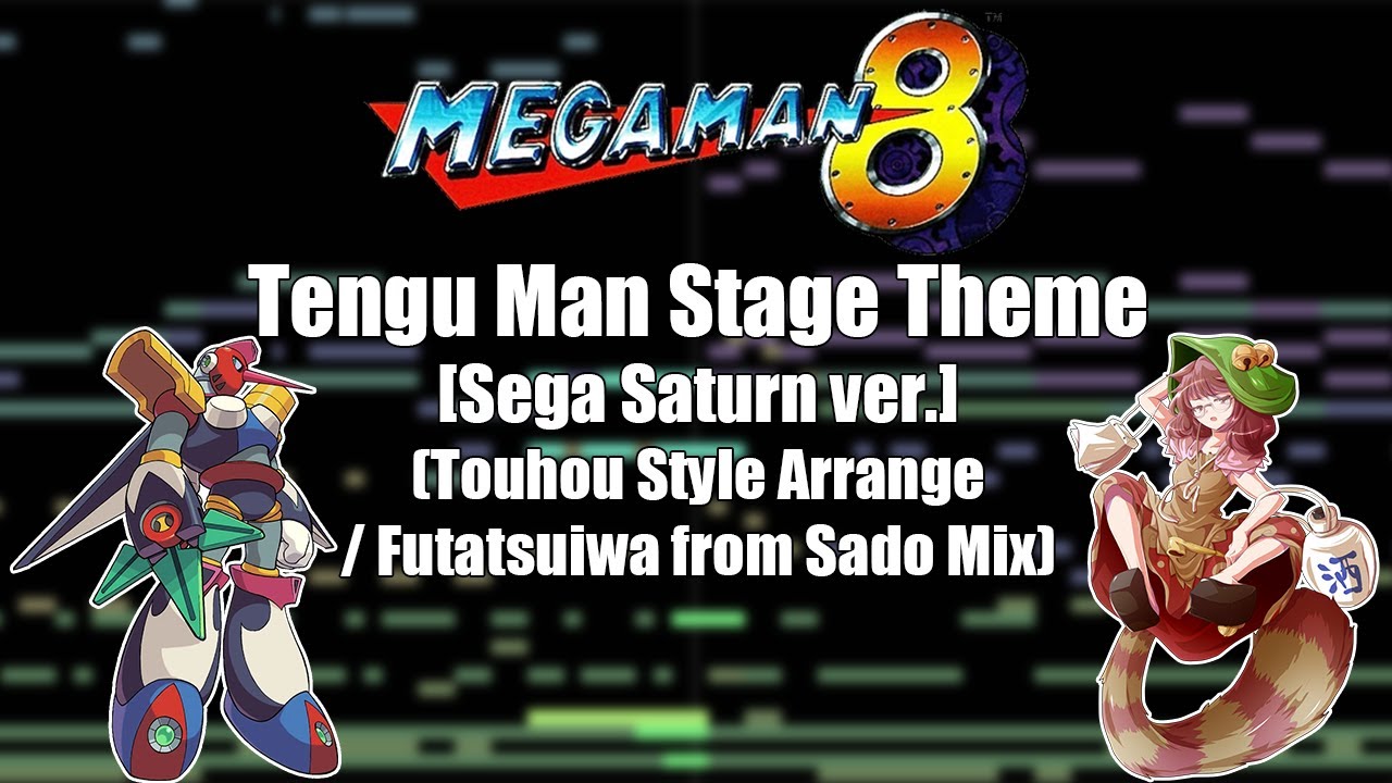 Mega Man 8 (Sega Saturn) - Tengu Man Stage Theme (Touhou Style Arrange)