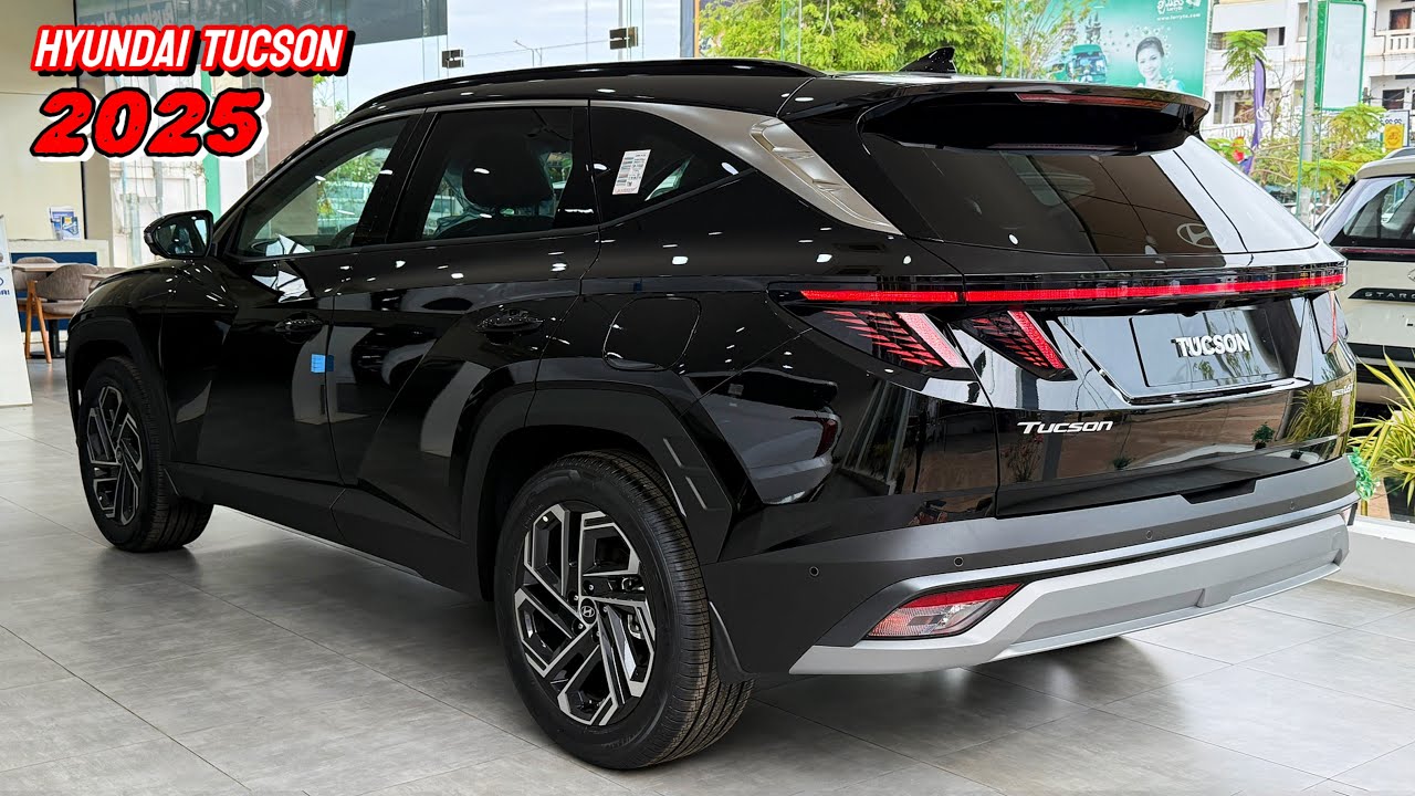 New Hyundai Tucson ( 2025 ) - 1.6L Luxury Family SUV | Black Color
