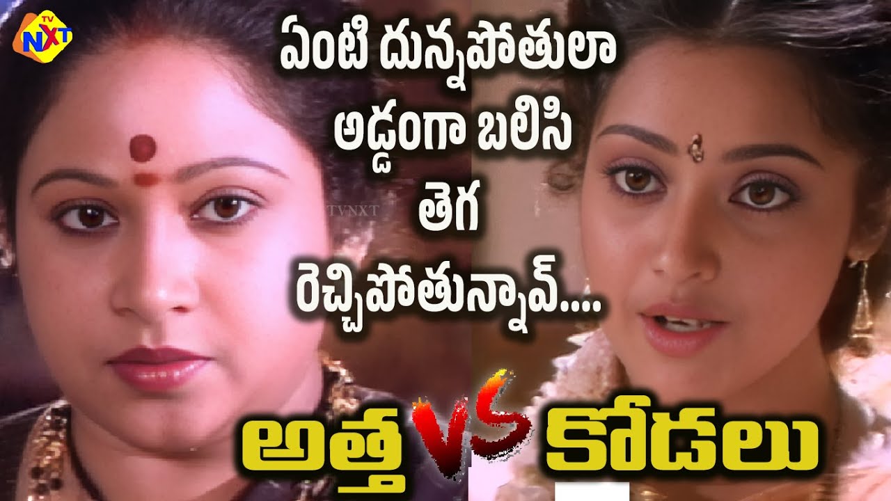 Atta v/s Kodalu Abbaigaru Back to Back Scenes | Meena | Venkatesh | TVNXT