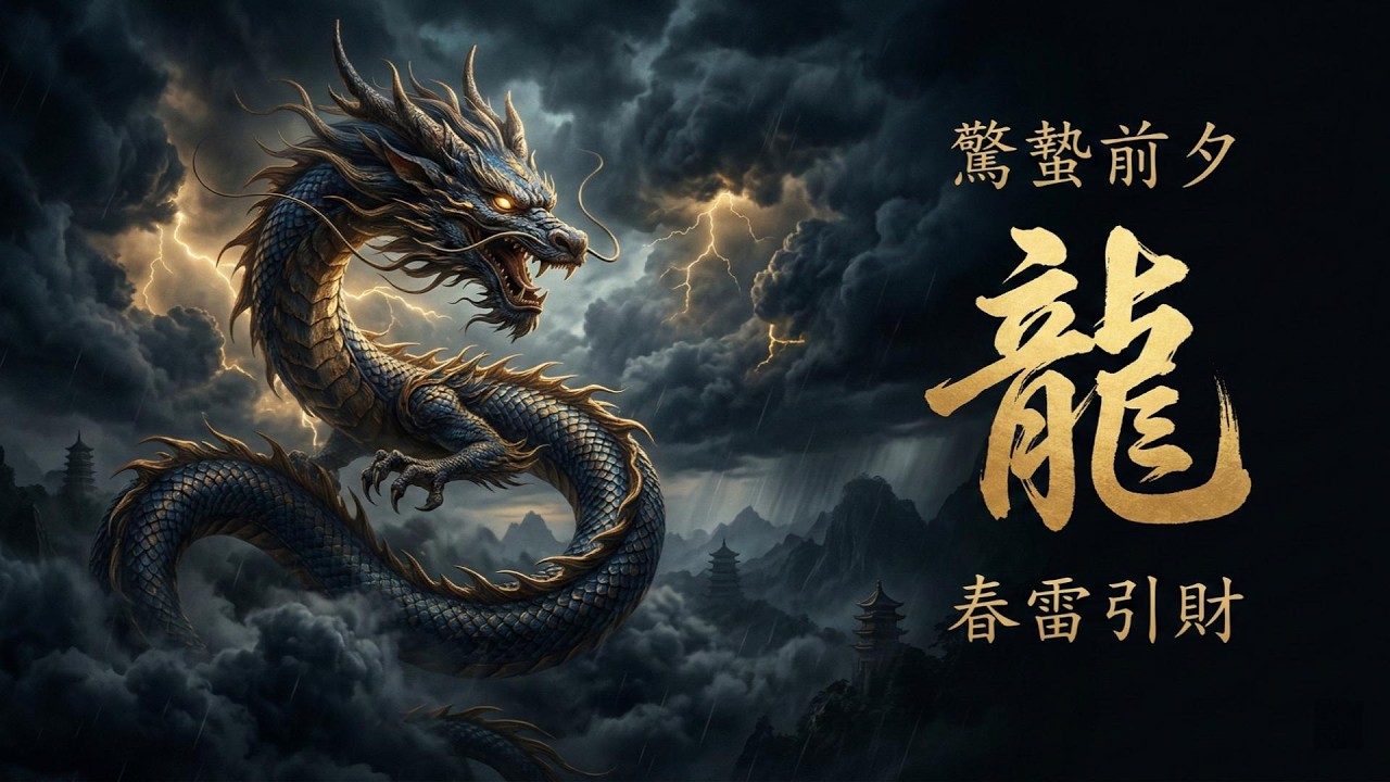 屬龍人專屬的破局之戰來臨，驚蟄春雷將劈開你的辰土財庫，只要接住這波無人問津的暗財就能直接翻身。