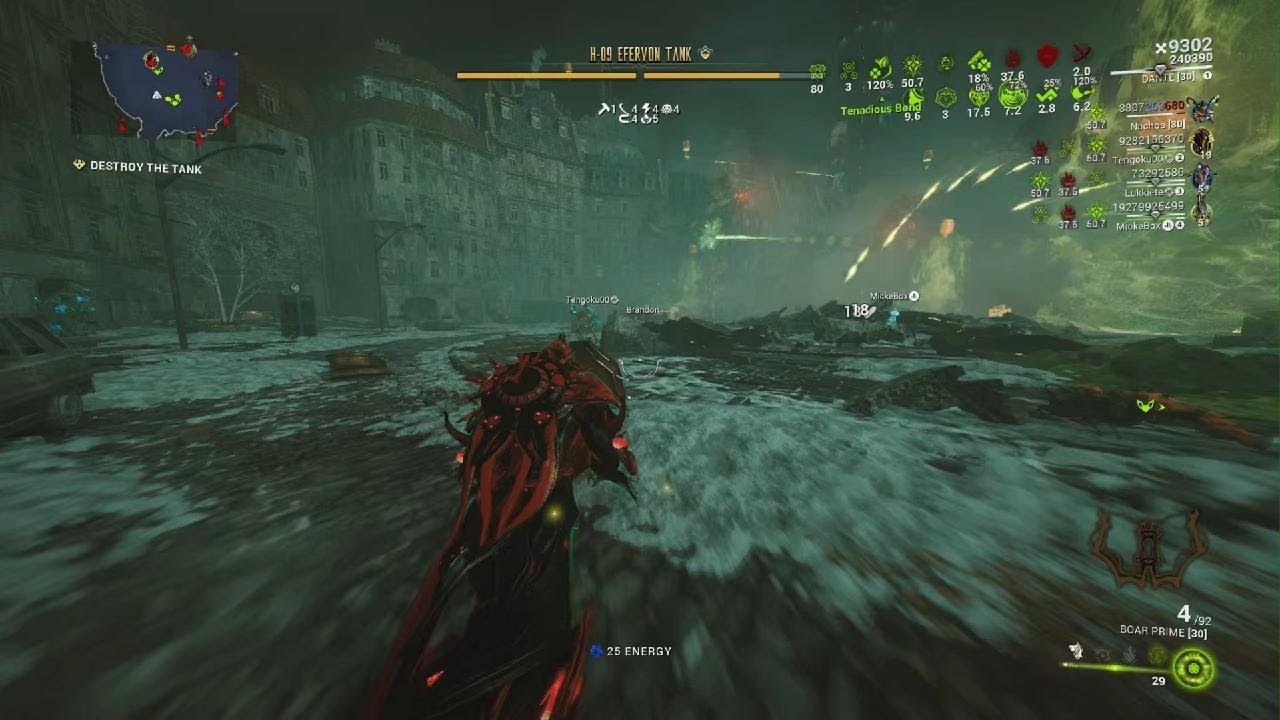 Two Jades, a Nyx, a Valkyr, an Efeveron Tank, and a Pizza Place