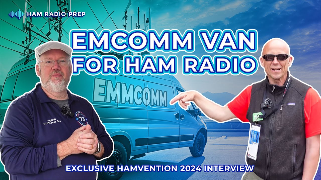 Are You as Prepared as This Emcomm Van for Ham Radio?