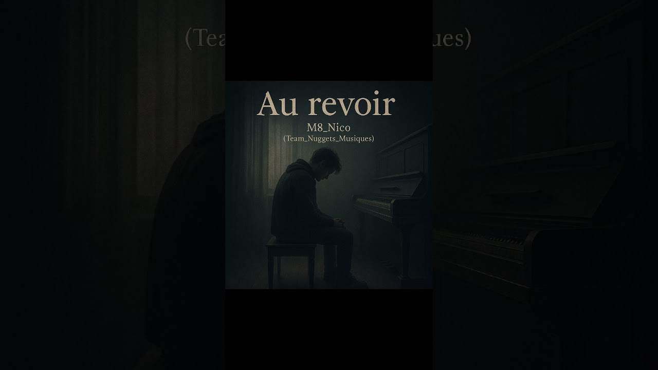 6. Au revoir #AuRevoirM8Nico #musiquetriste #pianoballade #ChansonRupture #&eacute;motionmusicale