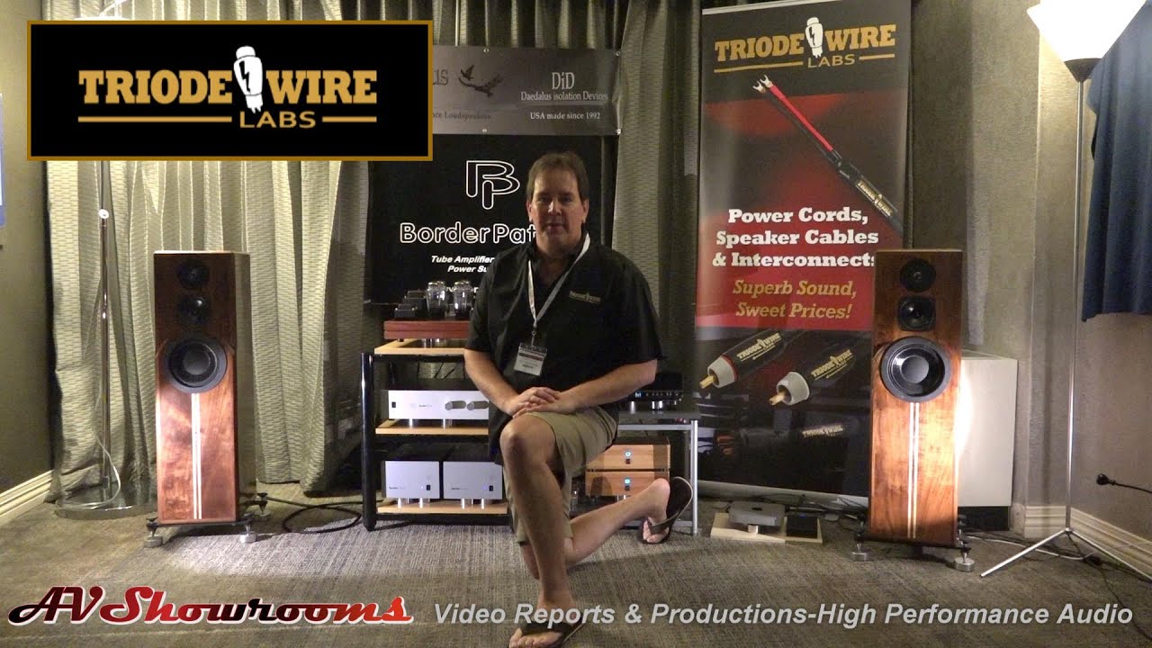 Triode Wire Labs, Triode Pete Grzybowski, affordable cables, Daedalus, Border Patrol, Cap Fest 2016