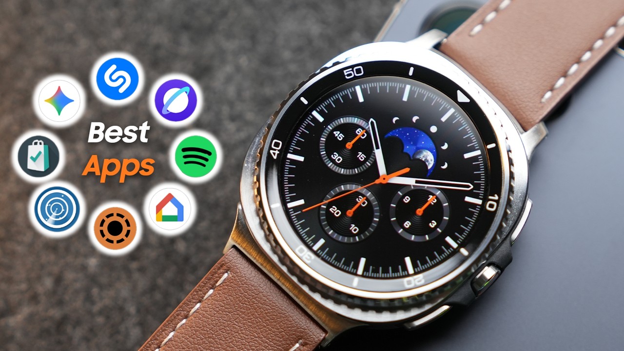 Samsung Galaxy Watch 8 Classic Must Have Apps!