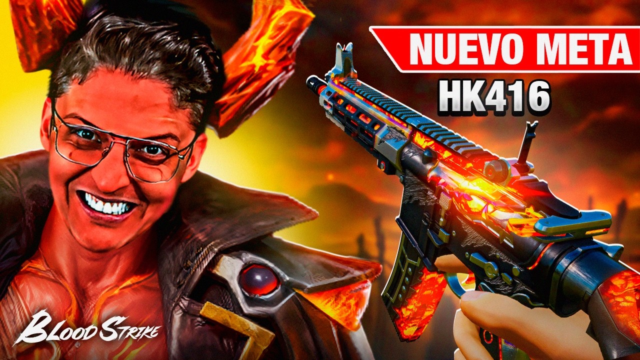 PROBÉ LA NUEVA HK416 😱 ES LA MAS COMPLETA DEL JUEGO 🔥