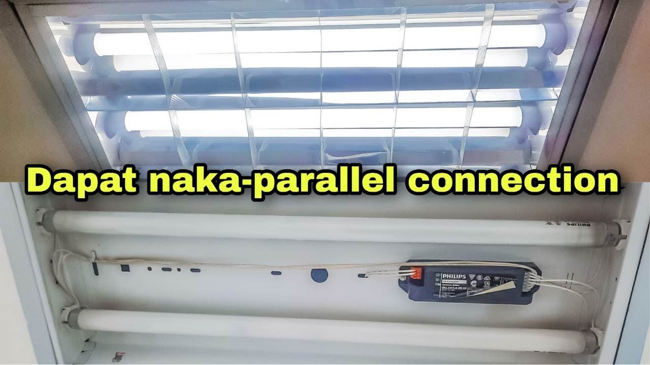 Paano i-convert ang t8 fluorescent tube sa led tube | Pinoy Electrical Warrior