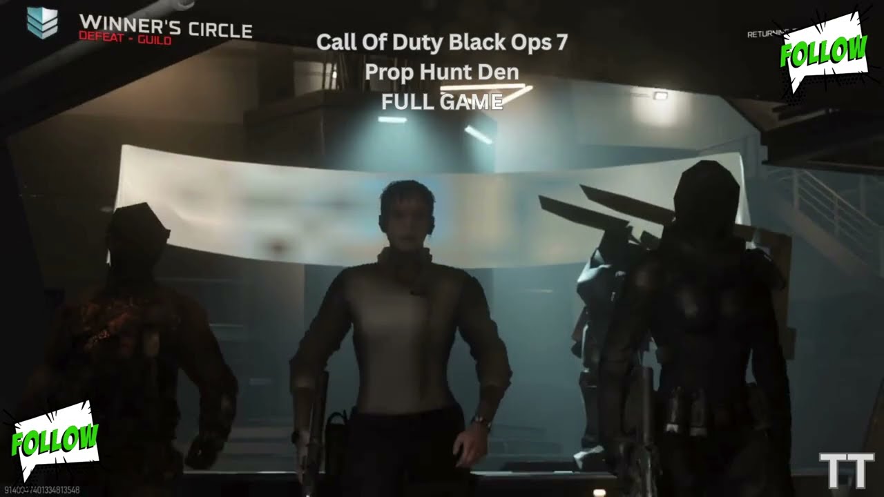 Call Of Duty Black Ops 7 Prop Hunt Den FULL GAME [Tina Tormented] COD BO7 Gameplay