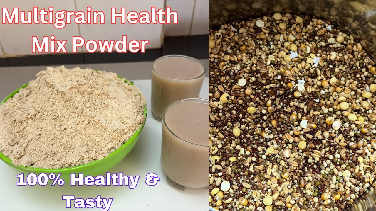 ஆரோக்கியமான சத்து மாவு ஈஸியா செய்யலாம். Health mix powder |  எல்லா வயதினருக்கும் சத்தான சுவையான உணவு